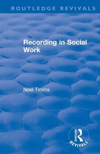 Enlarge image Cover: Recording in Social Work - Routledge