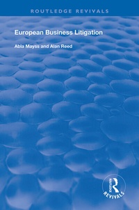 Abbildung von: European Business Litigation - Routledge