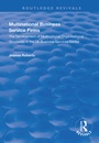 Cover: Multinational Business Service Firms - Routledge
