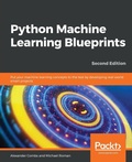 Cover: Python Machine Learning Blueprints - Packt Publishing