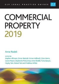 Enlarge image Cover: Commercial Property 2019 - College of Law Publishing