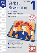 Cover: 11+ Verbal Reasoning Year 5-7 CEM Style Workbook 1 - Accelerated Education Publications Ltd