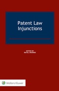 Cover: Patent Law Injunctions - Kluwer Law International