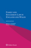 Cover: Family and Succession Law in England and Wales - Kluwer Law International
