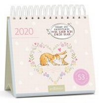 Bild vergrößern Bild: Postkartenkalender Weißt du eigentlich, wie lieb ich dich hab 2020 - arsEdition