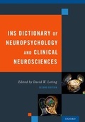 Cover: INS Dictionary of Neuropsychology and Clinical Neurosciences - OUP eBook