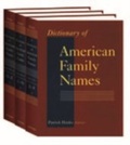 Cover: Dictionary of American Family Names - OUP eBook