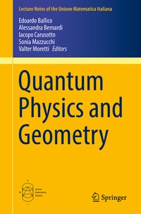 Enlarge image Cover: Quantum Physics and Geometry - Springer