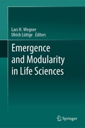 Cover: Emergence and Modularity in Life Sciences - Springer