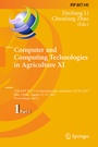 Cover: Computer and Computing Technologies in Agriculture XI - Springer