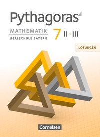 Enlarge image Cover: Pythagoras - Realschule Bayern - 7. Jahrgangsstufe (WPF II/III) - Cornelsen Verlag