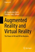 Cover: Augmented Reality and Virtual Reality - Springer