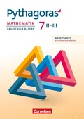 Cover: Pythagoras - Realschule Bayern - 7. Jahrgangsstufe (WPF II/III) - Cornelsen Verlag