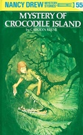 Cover: Nancy Drew 55: Mystery of Crocodile Island - Grosset & Dunlap