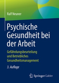 Abbildung von: Psychische Gesundheit bei der Arbeit - Springer Gabler