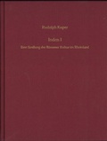Cover: Inden 1. Eine Siedlung der R&ouml;ssener Kultur im Rheinland - Philipp von Zabern in Herder