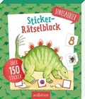 Cover: Sticker-R&auml;tselblock Dinosaurier - arsEdition