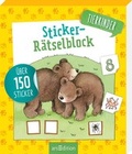 Cover: Sticker-R&auml;tselblock Tierkinder - arsEdition