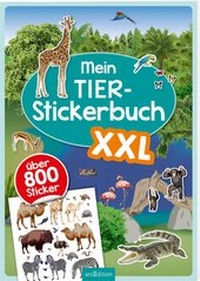 Enlarge image Cover: Mein Tier-Stickerbuch XXL - arsEdition
