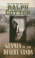 Cover: Gunmen of the Desert Sands - Thorndike Press