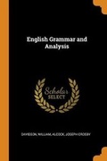 Cover: English Grammar and Analysis - Franklin Classics