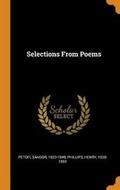 Cover: Selections from Poems - Franklin Classics