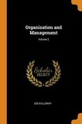 Cover: Organization and Management; Volume 2 - Franklin Classics