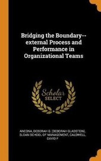 Enlarge image Cover: Bridging the Boundary--external Process and Performance in Organizational Teams - Franklin Classics