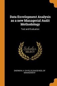 Enlarge image Cover: Data Envelopment Analysis as a new Managerial Audit Methodology - Franklin Classics