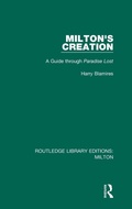 Cover: Milton's Creation - Routledge