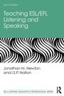 Cover: Teaching ESL/EFL Listening and Speaking - Routledge
