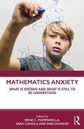 Cover: Mathematics Anxiety - Routledge