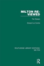 Cover: Milton Re-viewed - Routledge