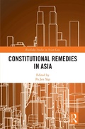 Cover: Constitutional Remedies in Asia - Routledge