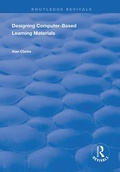 Cover: Designing Computer-Based Learning Materials - Routledge