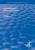 Cover: Legal Feminisms - Routledge
