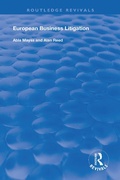 Abbildung von: European Business Litigation - Routledge
