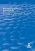 Cover: Multinational Business Service Firms - Routledge