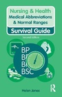 Cover: Medical Abbreviations & Normal Ranges - Routledge
