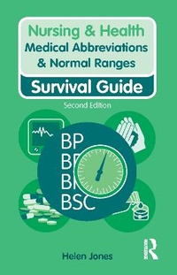 Enlarge image Cover: Medical Abbreviations & Normal Ranges - Routledge