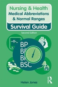 Enlarge image Cover: Medical Abbreviations & Normal Ranges - Routledge