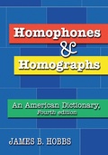 Cover: Homophones and Homographs - McFarland & Co Inc