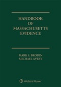 Cover: Handbook of Massachusetts Evidence - Aspen Publishers
