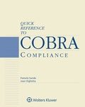 Cover: Quick Reference to Cobra Compliance - Aspen Publishers