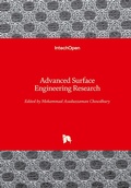 Cover: Advanced Surface Engineering Research - IntechOpen
