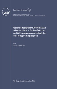Abbildung von: Fusionen regionaler Kreditinstitute in Deutschland - Knapp, Fritz