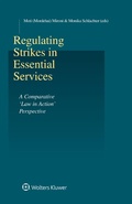 Cover: Regulating Strikes in Essential Services - Kluwer Law International