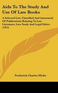 Cover: Aids To The Study And Use Of Law Books - Kessinger Publishing