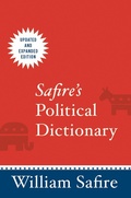 Cover: Safire's Political Dictionary - OUP eBook
