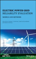 Cover: Electric Power Grid Reliability Evaluation - Wiley